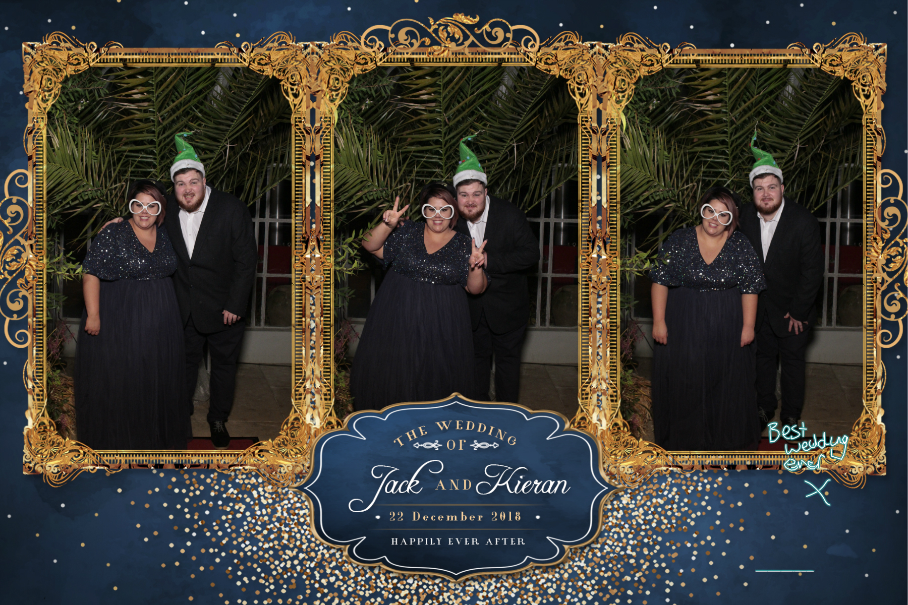 Jack and Kieran's Wedding | View more photos from the event at gallery.myphotoboothexperience.co.uk/u/MyPhotoBoothExperienceLtd/Jack-and-Kierans-Wedding
